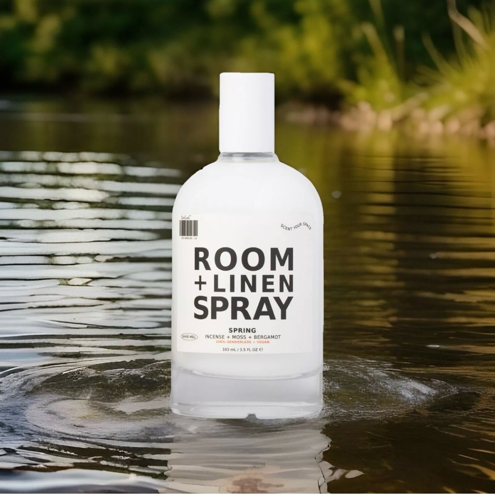DedCool Room + Linen Spray  "Spring" INCENSE, MOSS, BERGAMOT V3,5 fl oz/ 103 ml